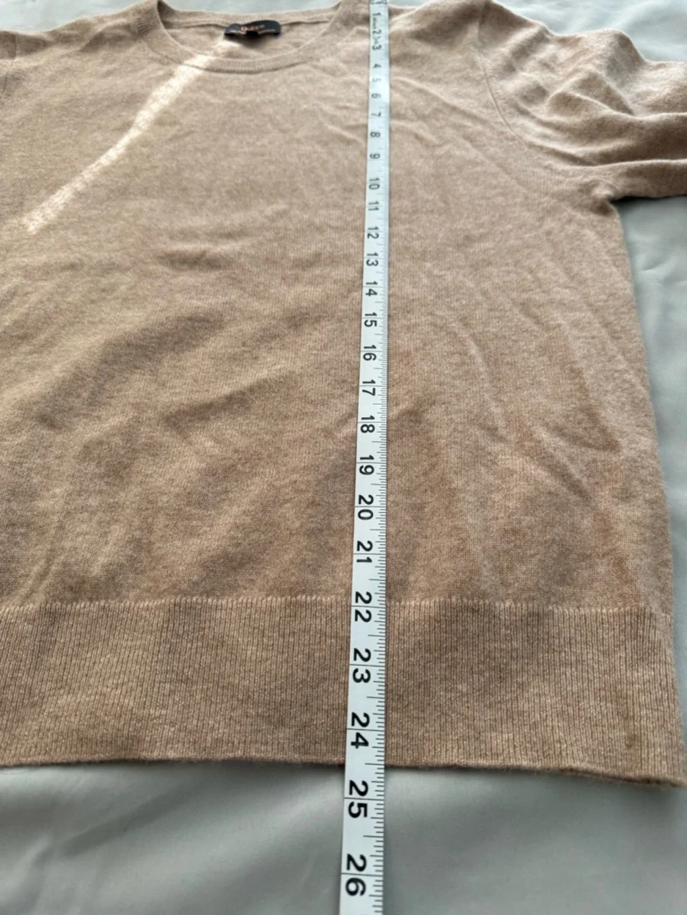 Quince Mongolian Cashmere Sweater Sz L Crewneck Preppy Soft Minimalist luxury - Picture 5 of 5